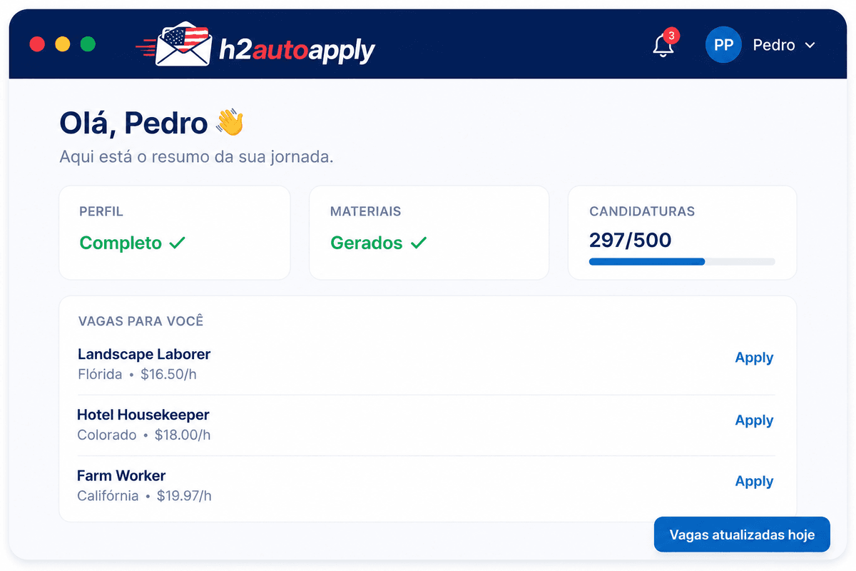 Dashboard h2autoapply